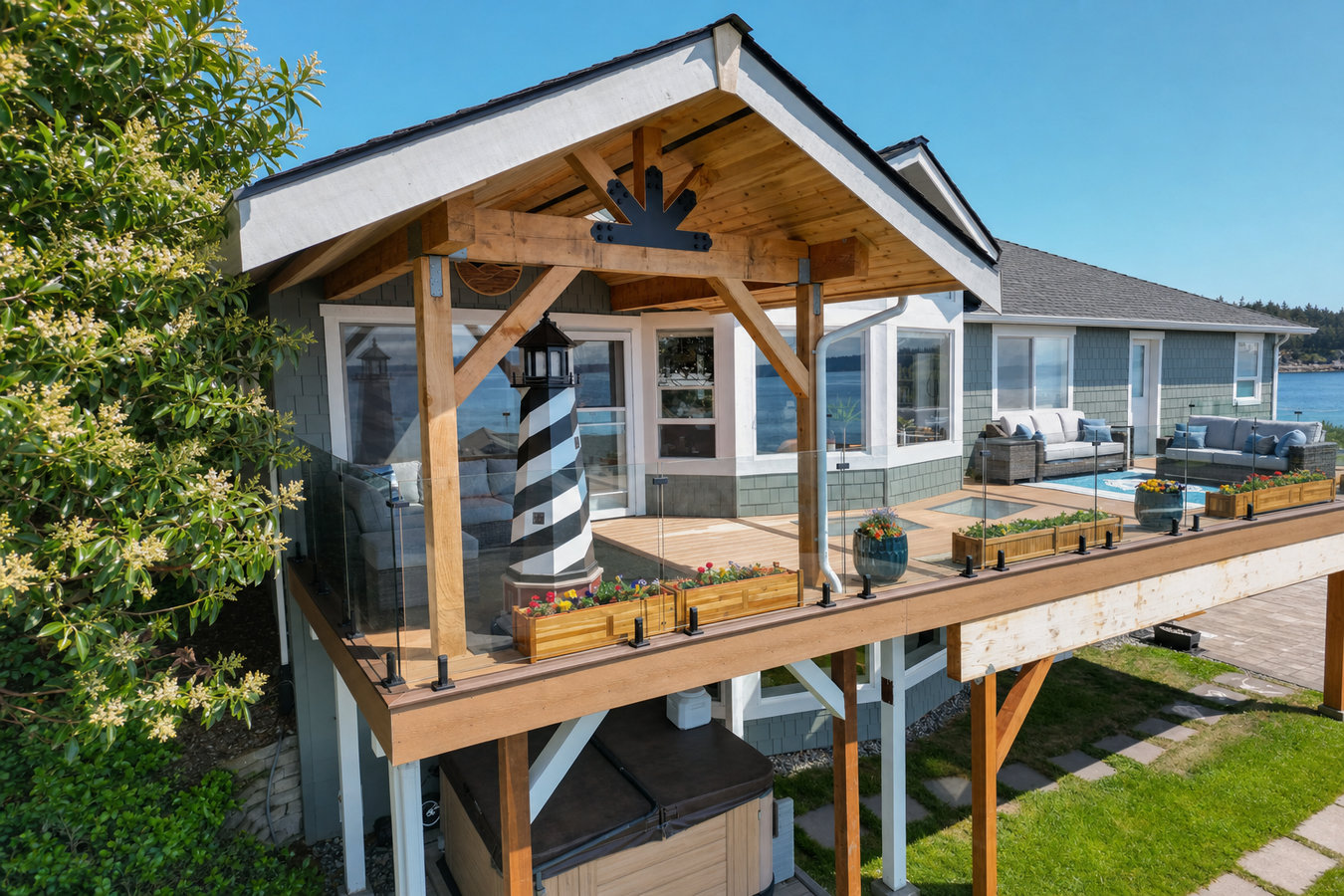 Covered decks and patio covers